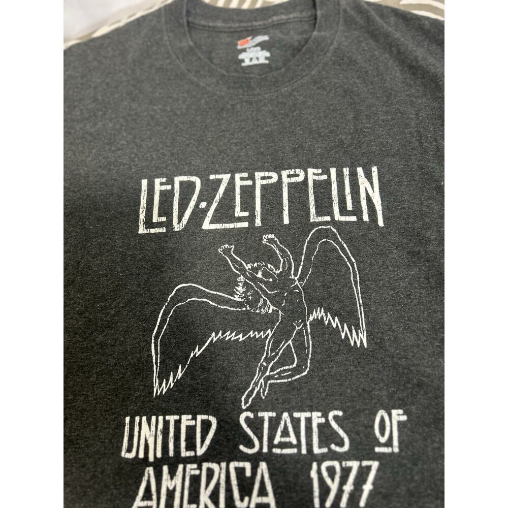 Led Zeppelin Vintage Shirt 2003 United States of America 1977 Graphic Size L